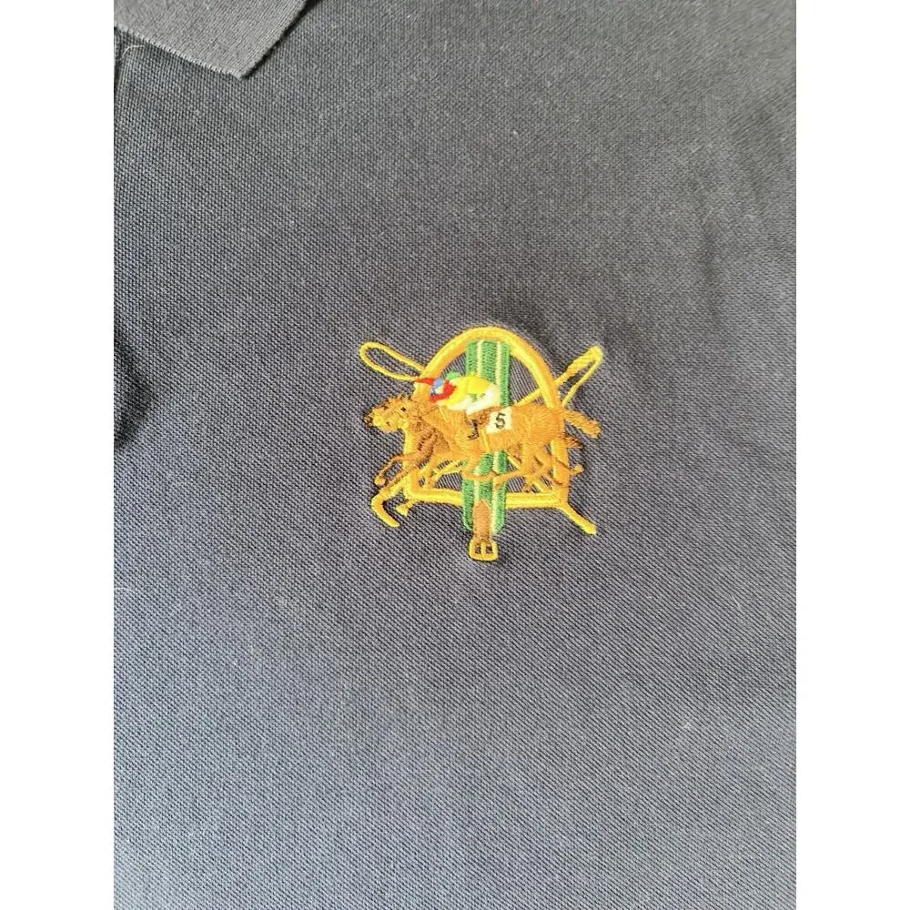 Polo Ralph Lauren Size XXL Custom Fit Blue Polo Shirt Crest